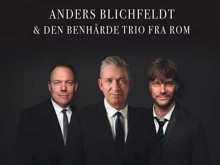Anders Blichfeldt & Den benhårde trio fra Rom på Hotel Pejsegaarden