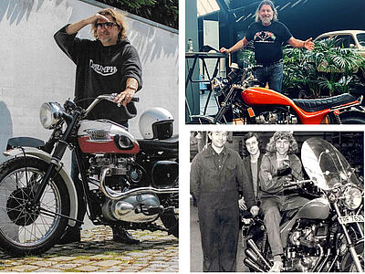 Kim Buster Reinhardt kommer til Hotel Pejsegården "Mit liv med motorcykler"